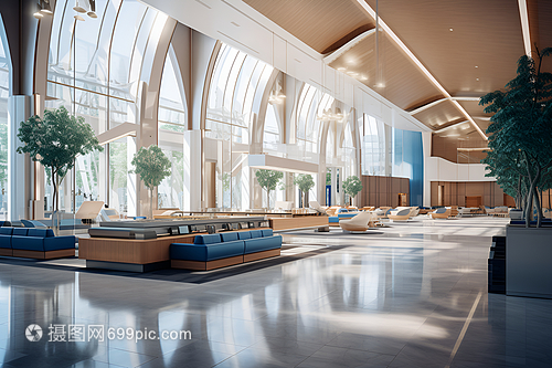 現(xiàn)代辦公商務(wù)大樓